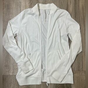 Lululemon white jacket size 8